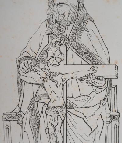 ESCUDIER (d’après) : Sainte Trinité - Gravure 2