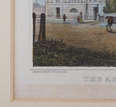 Nathaniel WHITTOCK (after) : The assembly rooms & Trinity church - Gravure 2