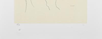 Egon SCHIELE (d’après) - Couple enlacé - Lithographie 2