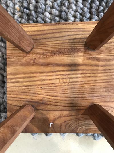 Pierre CHAPO - Tabouret S01C dit normal 4 pieds, vers 1975 2