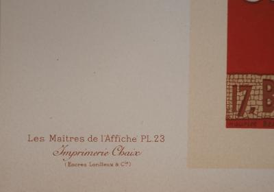 Maurice RÉALIER-DUMAS : Déesse de la lumière, 1895 - Lithographie originale signée 2