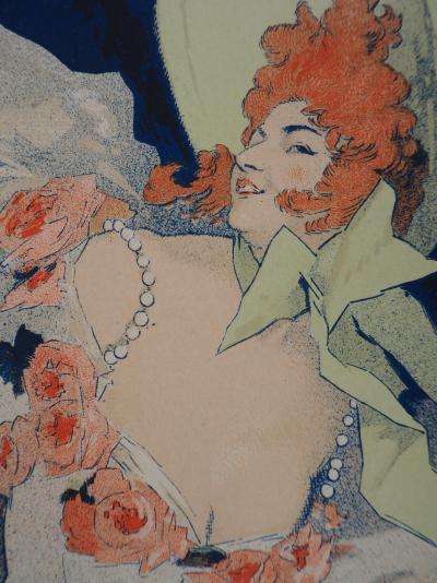 Jules Chéret : Lidia - Lithographie originale signée, 1895 2