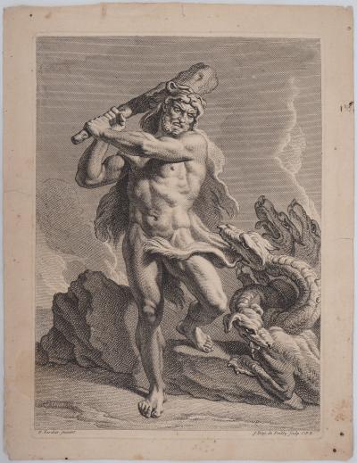 François VERDIER (d’après) : L’ultime bataille - Gravure 2