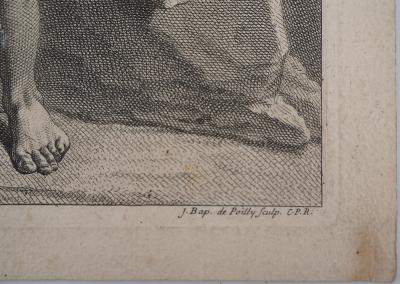 François VERDIER (d’après) : La réflexion de l’ancien - Gravure 2