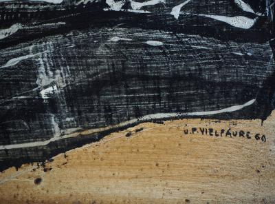 Jean-Pierre VIELFAURE : Les ultimes racines - Huile sur toile originale signée 2