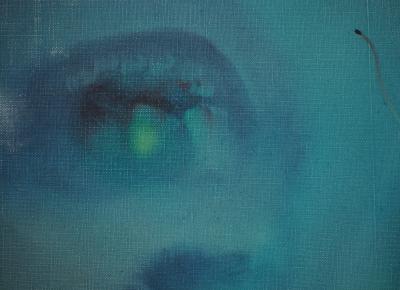 Mauro MEJIAZ : Fantasmagorie entrecoupée de sanglots, 1976 - Huile sur toile originale 2