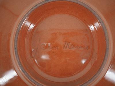 Jean MARAIS : Coupe aux deux visages - Céramique originale signée 2