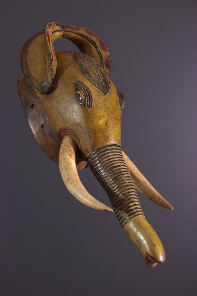 Baoulé/Gouro, Côte d’Ivoire, Masque éléphant 2