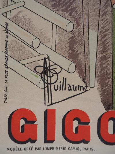 Albert Paul GUILLAUME : Gigolette - Lithographie originale signée, 1895 2