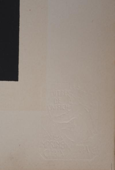 Charles Herbert WOODBURY : Fête estivale - Lithographie originale signée, 1895 2