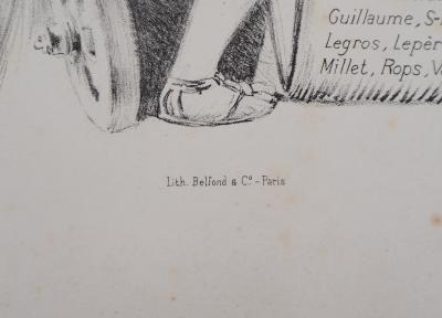 A. WILLETTE : La muse des éditions Sagot - Lithographie Signée 2