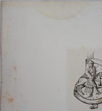 C. LAPAIX : Sceaux de famille (Warren et Surrey) - Gravure 2