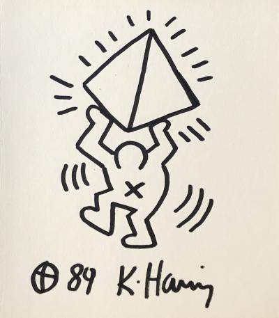 Keith HARING (1958-1990) - Dessin au feutre circa 1989 2