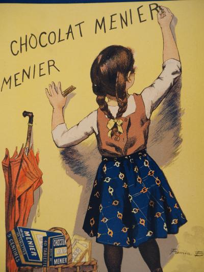 Firmin Étienne BOUISSET : Chocolat Menier - Lithographie originale signée, 1895 2