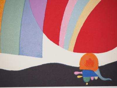 Wassily KANDINSKY : Période parisienne - Affiche lithographique originale d’époque 2