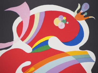 Wassily KANDINSKY : Période parisienne - Affiche lithographique originale d’époque 2