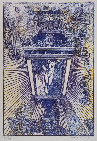 Max ERNST : Le nu sacré - Lithographie Originale Signée 2