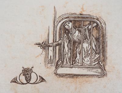 Max ERNST : La fugue - Lithographie Originale Signée 2