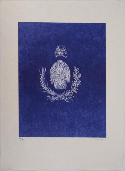 Max ERNST : Le costume de la mort - Lithographie Originale Signée 2