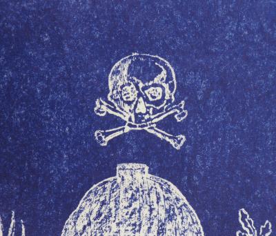 Max ERNST : Le costume de la mort - Lithographie Originale Signée 2
