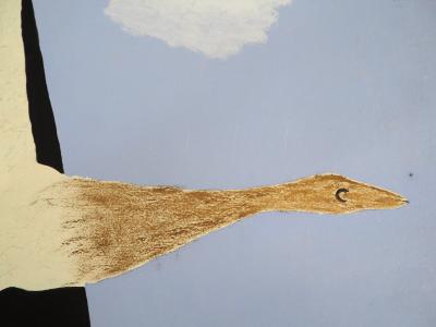 Georges BRAQUE  - L’oiseau doré - Lithographie originale signée 2