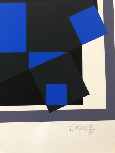 Victor Vasarely - Les années cinquante 1 - Sérigraphie signée et numérotée 2
