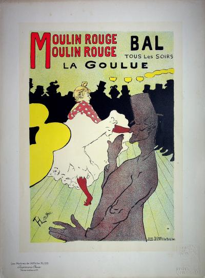 Henri de Toulouse-Lautrec : La Goulue - Lithographie signée, 1897 2