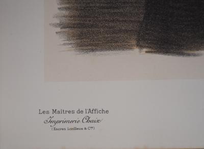 Théophile Alexandre STEINLEN : Devant les vitrines de la place Vendôme - Lithographie originale signée, 1897 2
