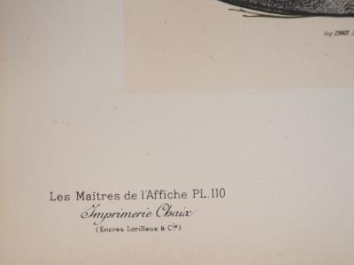 Henri de TOULOUSE-LAUTREC : Jane Avril, 1897 - Lithographie 2