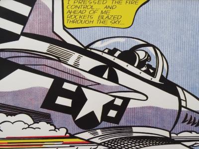 Roy Lichtenstein - Whaam!, 1987, Sérigraphie 2