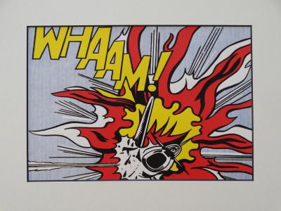 Roy Lichtenstein (d’après) - Whaam!, Sérigraphie 2