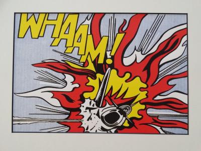 Roy Lichtenstein (d’après) - Whaam!, Sérigraphie 2