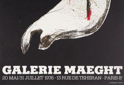 Paul REBEYROLLE : Mâchoire - Affiche lithographique originale 2