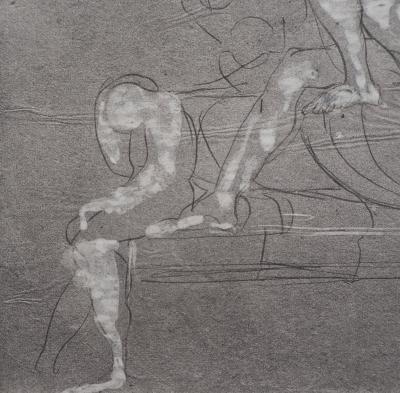 Auguste RODIN (d’après) : Groupe d’ombres - Gravure 2