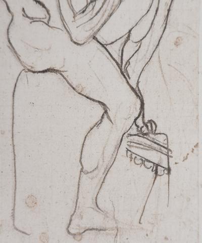 Auguste RODIN (nachher): Zwei Tafeln: Schatten - Gravur 2