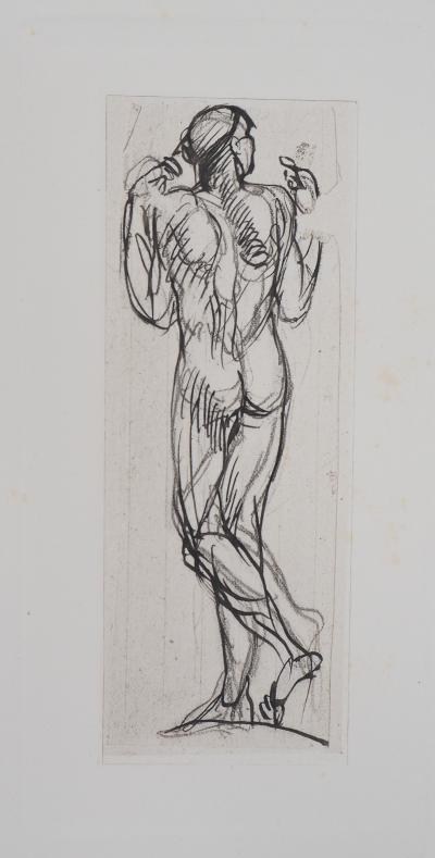 Auguste RODIN (d’après) : Silhouette - Gravure 2