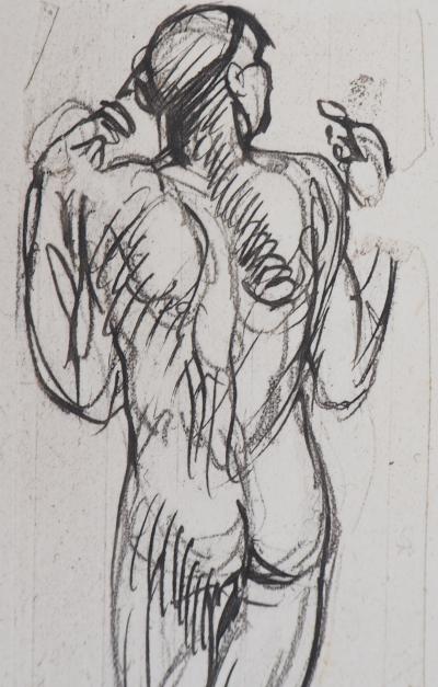 Auguste RODIN (d’après) : Silhouette - Gravure 2