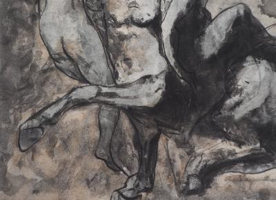 Auguste RODIN (d’après) : Centaure enlevant deux femmes - Gravure 2