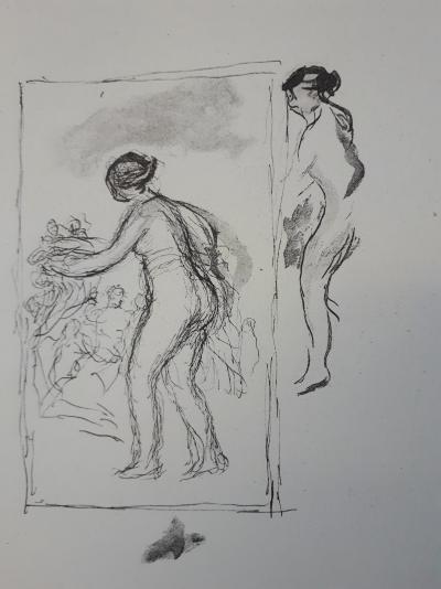 Pierre-Auguste RENOIR : Femme au cep de vigne, 1919 - Lithographie originale signée 2