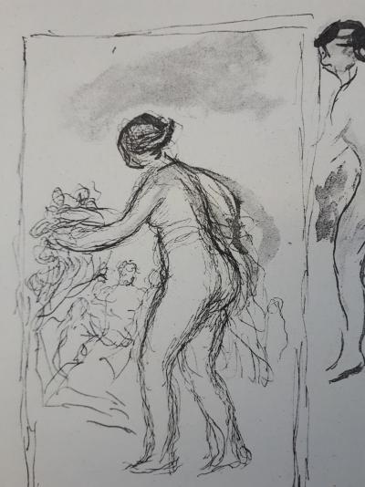 Pierre-Auguste RENOIR : Femme au cep de vigne, 1919 - Lithographie originale signée 2