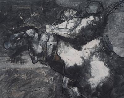 Auguste RODIN (d’après) : La force et la ruse - Gravure 2