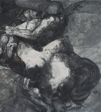 Auguste RODIN (d’après) : La force et la ruse - Gravure 2