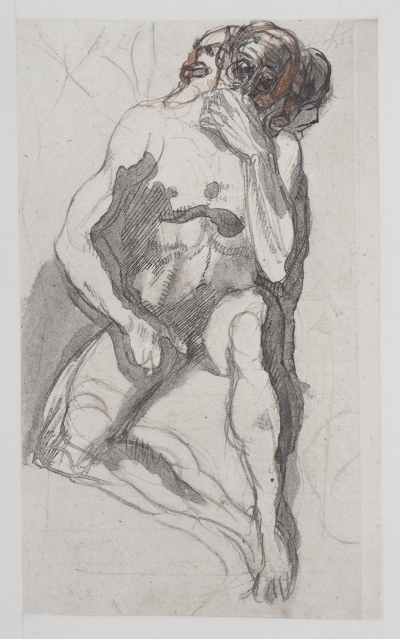 Auguste RODIN (d’après) : Cerbère - Gravure 2