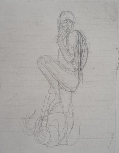 Auguste RODIN (d’après) : Ugolin - Gravure, 1897 2