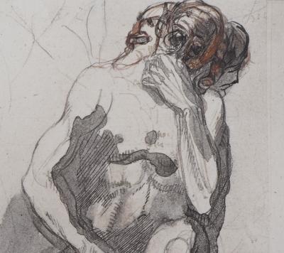 Auguste RODIN (d’après) : Cerbère - Gravure 2