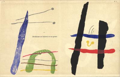 Joan MIRO - A Toute Épreuve, 1958 - Gravure sur bois 2