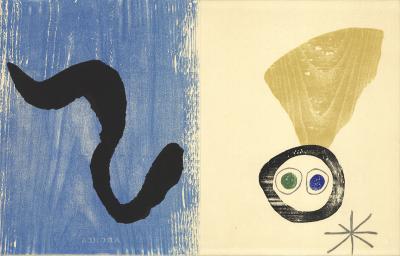 Joan MIRO - A Toute Épreuve, 1958 - Gravure sur bois 2