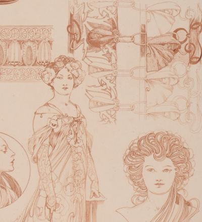 Alphonse MUCHA - Documents Décoratifs, 1902 - Lithograph 2