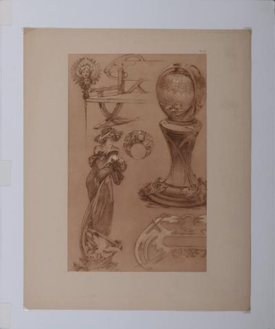 Alphonse MUCHA - Documents Décoratifs, 1902 - Lithograph 2