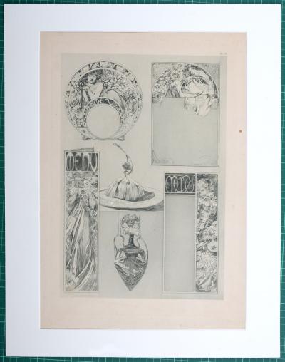 Alphonse MUCHA - Documents Décoratifs, 1902 - Lithograph 2